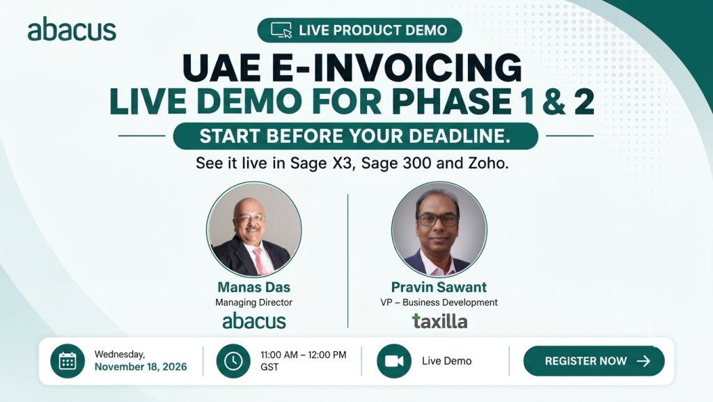 UAE E-Invoicing Demo
